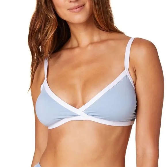 NWT- ANDIE The Cove Swim Top in Pool - Picture 1 of 9